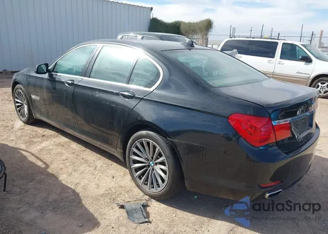 2011 BMW 740I from USA, damaged, VIN WBAKA4C56BC612819